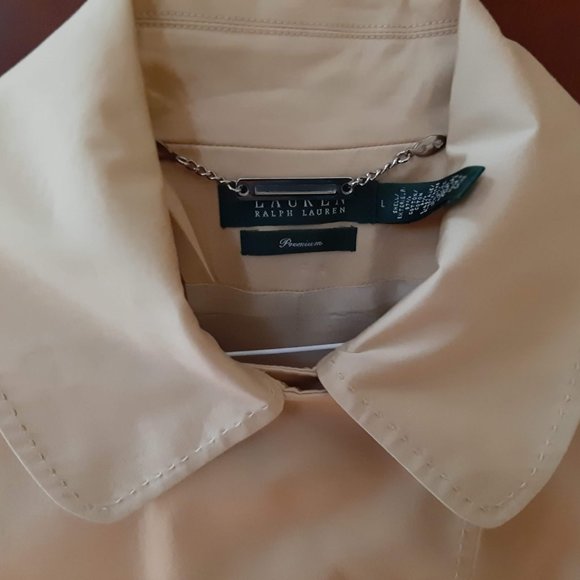 MAKE OFFER    Ralph Lauren Khaki Cropped Jacket - Picture 7 of 14
